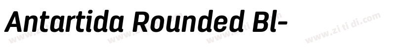 Antartida Rounded Bl字体转换